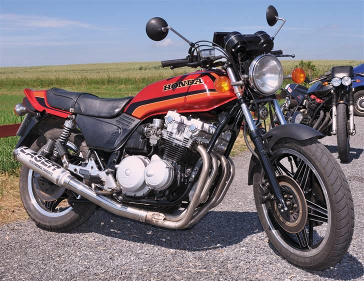 Honda CB 750 F - Samme mc, samme gode dag billede 2