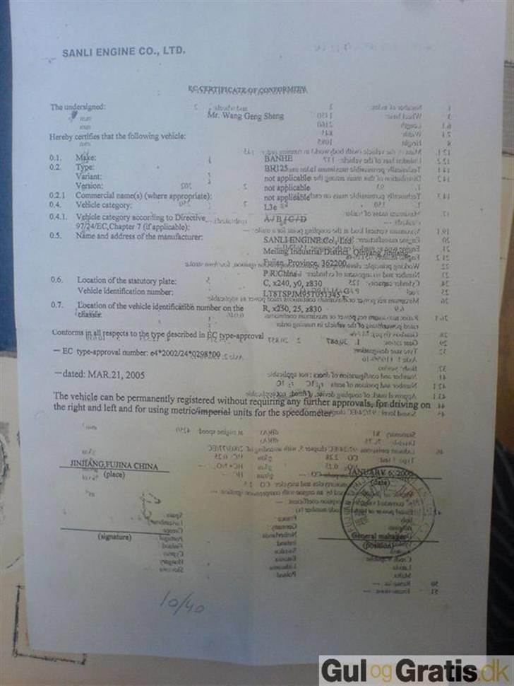 Regal Raptor Banhe 125 ccm billede 14