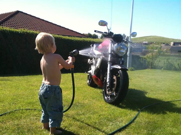 Yamaha FZ 6-N - SOLGT - Selvom man kun er to et halvt år gammel, kan man godt arbejde for lommepengene billede 10