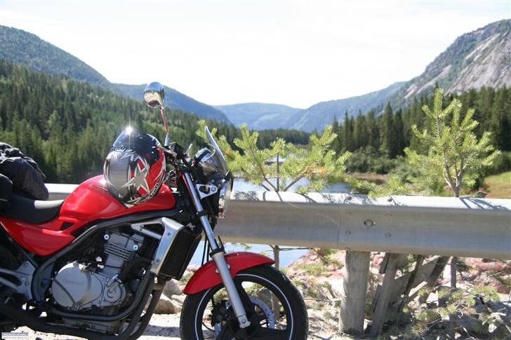 Kawasaki ER-5 - Norge - Ved vandfald billede 10