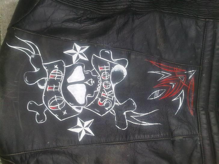 Jawa Perak 250  - Min jakke. K´et blev desværre ikke så godt. :( billede 14