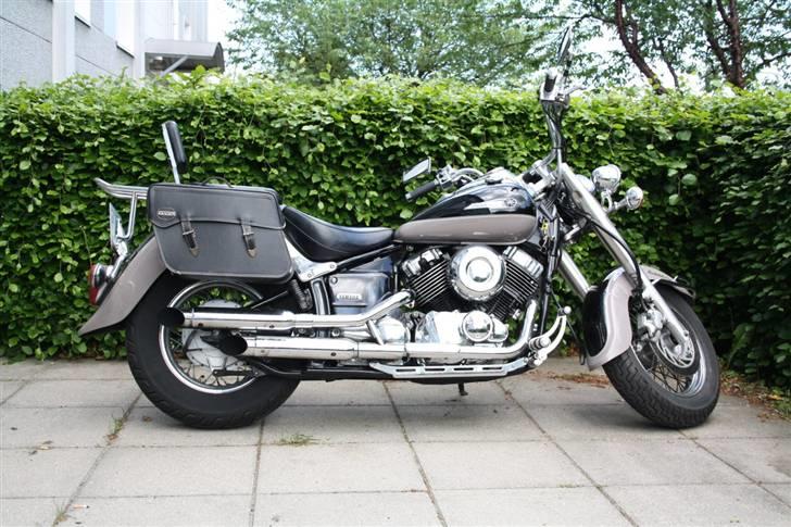 Yamaha Dragstar Classic - SOLGT - Sådan så den ud da jeg fik den billede 1