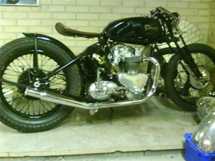 Triumph old school cafe /board  billede 20