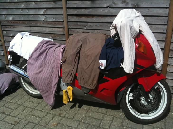 Honda CBR 1000F SC24 - Tørrestativ på farten ;-) billede 9