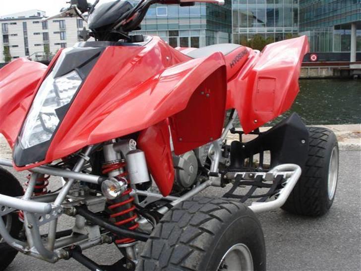 Hyosung TE450 ATV *SOLGT* billede 1