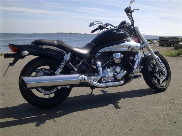 Hyosung gv650 - billedet taget ved Fåborg fjord billede 5