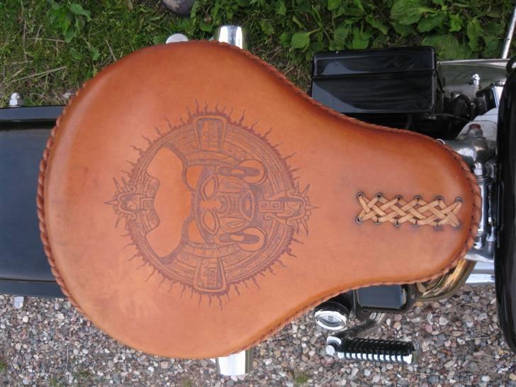 Harley Davidson sportster xlch - Mit nye sæde billede 4