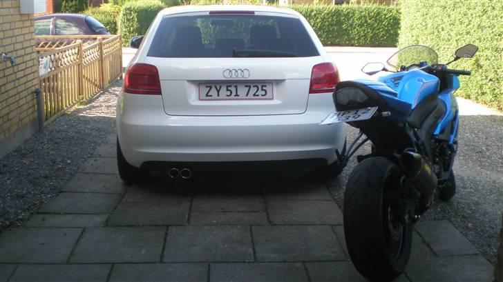 Kawasaki Zx6r "SOLGT" - Bilen i Baggrunden audi a3 årg. 2009 2,0 TDI :-) billede 19
