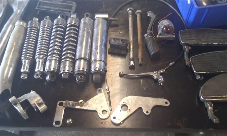 Harley Davidson Sportster XLH 1000"SOLGT" -  støddæmpere til HD + diverse billede 14