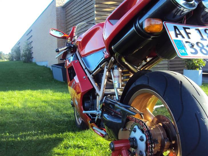 Ducati 916 - Her med de gamle Pilot Power billede 7