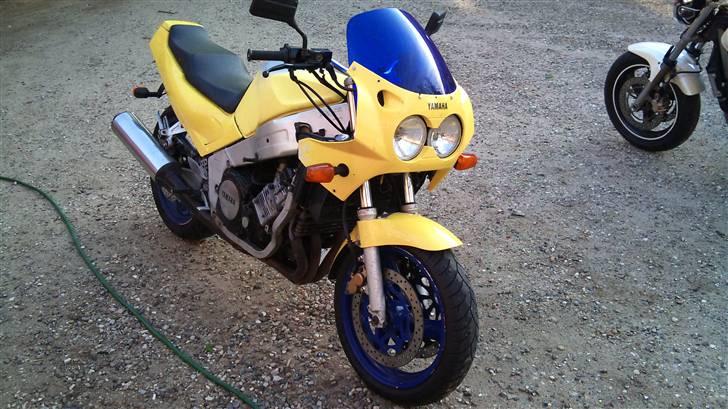 Yamaha FZR 1000 (fighter) - Som den så ud da jeg købte den 1 jul 2010 billede 12