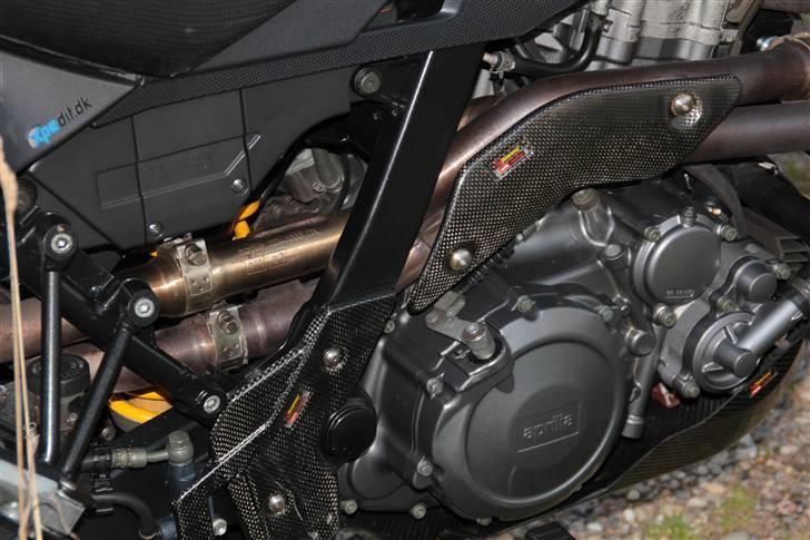 Aprilia Pegaso Trail - Carbon varmeskjold billede 10