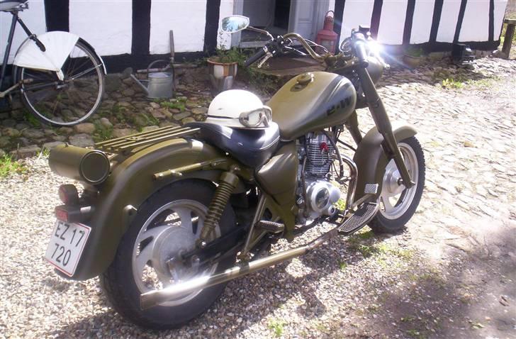 Jinlun 150-5 Army bike billede 1