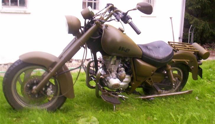 Jinlun 150-5 Army bike billede 4