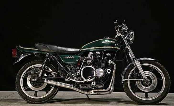 Kawasaki Z 1000 - fra første udstilling da motoren var i orden standard billede 7