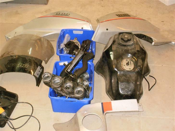 Yamaha XJ 650 Turbo - speciel bezintank  billede 8