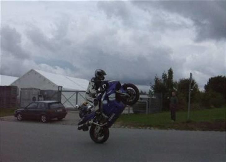 Suzuki Gsxr 600 - Den gamle med en bette wheelie billede 7