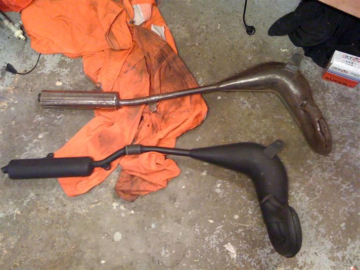 Yamaha DT 125 LC - NYT udstødningssystem billede 5