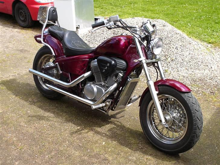 Kawasaki gpx 6ooR - honda vt 600 .....solgt billede 8