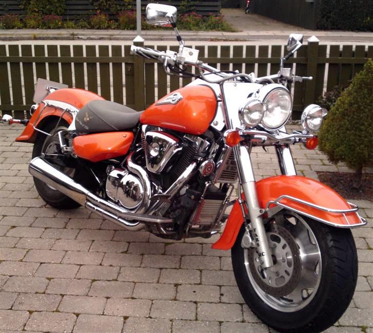 Suzuki VL 1500 LC - Sådan så hun ud da jeg fik den. Lettere Morfar agtig billede 5