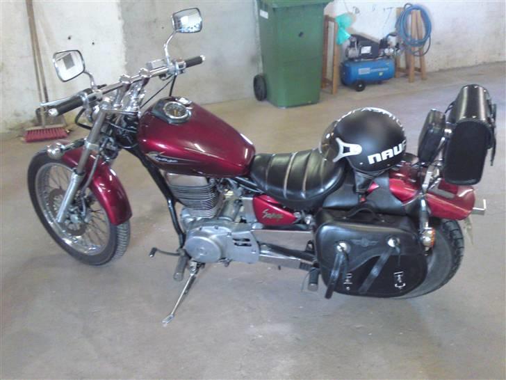 Suzuki 650p - Lige et billed af min cykel inden den store afmontering. billede 6