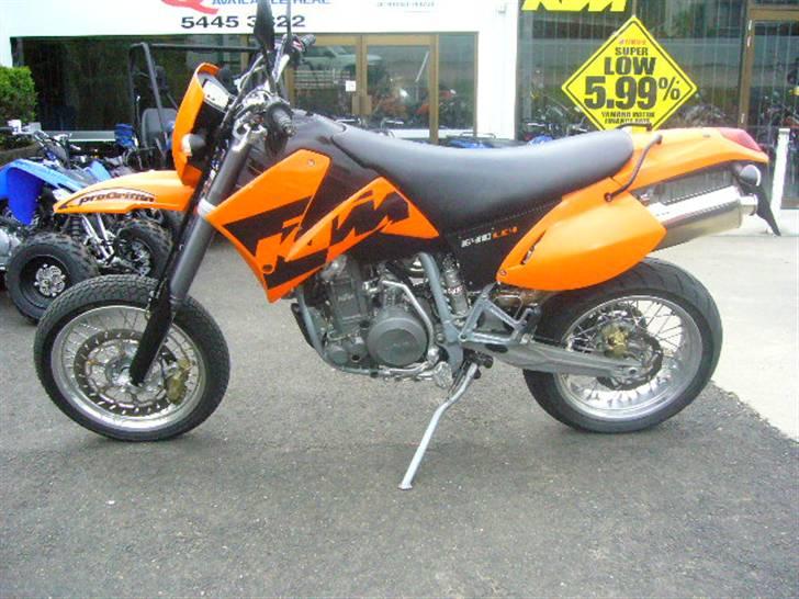 KTM 640 lc4 Supermotoard billede 3