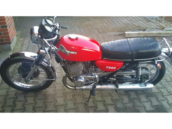 Suzuki T500  - Så er mit projekt færdigt:) billede 1