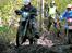 KTM 400 EXC - Tja.. det skulle være det sejeste billede over stengærde, men blev til et "Flavrende ben, naarj nu vælter jeg" billede.. 