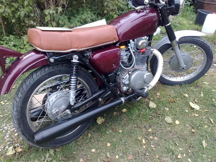 Honda cb 250 (350) - så kom der en anden potte på der ikke råber så meget billede 20