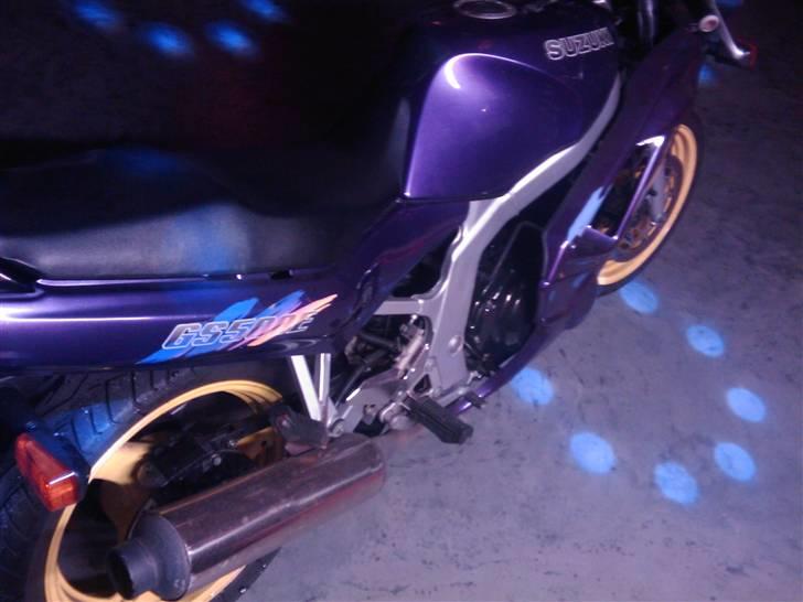 Suzuki GS500E solgt - billeder fra tidliger ejers grage  billede 7