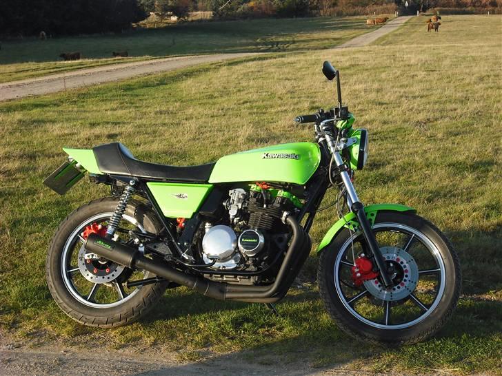 Kawasaki z 550 solgt - farven snyder lidt på billederne , på grund af sollyset billede 1