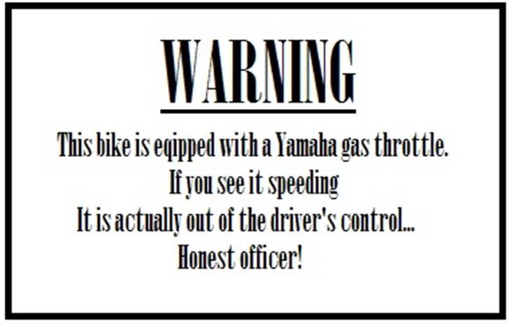 Yamaha R6 Knallerten billede 20