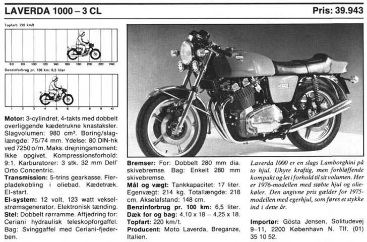 Laverda 1000 - 3 C / Cafe racer billede 13