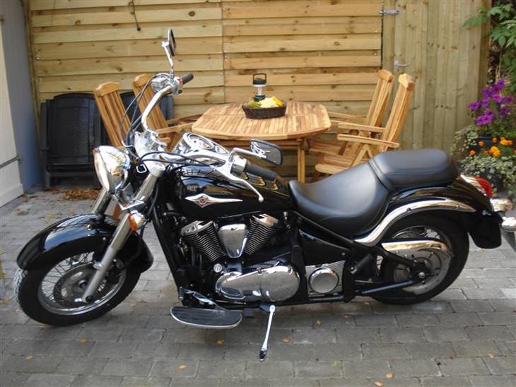 Kawasaki VN 900 Classic (BYTTET) - 29. Oktober. I orden med fint vejr så sent på sæsonen... billede 1