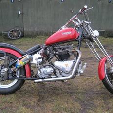 Triumph thunderbird racing