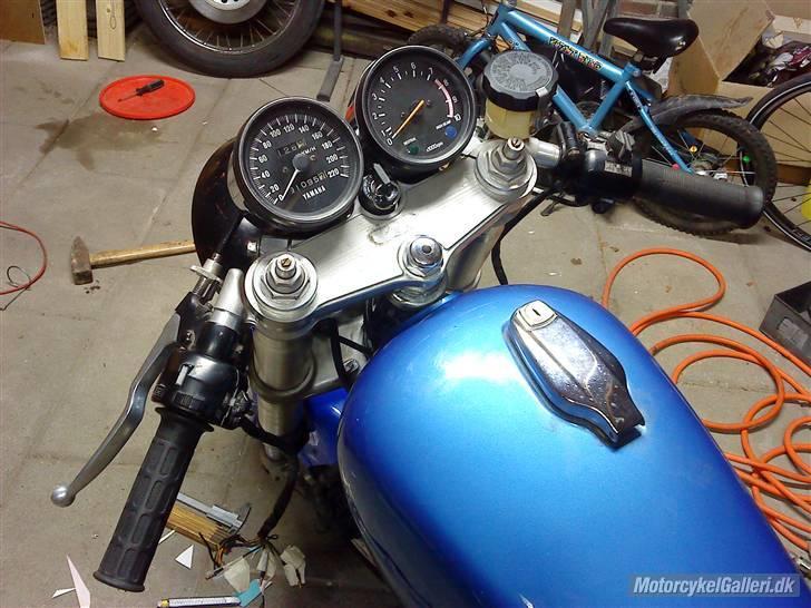 Yamaha XS 650 - Tja... Det blev da samlet og virker godt. billede 14