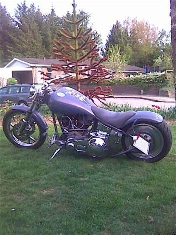 Harley Davidson Stivstel - Ny tank med 4" strech og airbrush af en engel med et par flotte patter ;-) billede 12