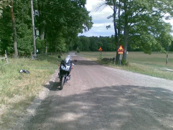 Suzuki DL 650 V-Strom AK8 - Tur på grusvej i Sverige på vej til Stockholm billede 8