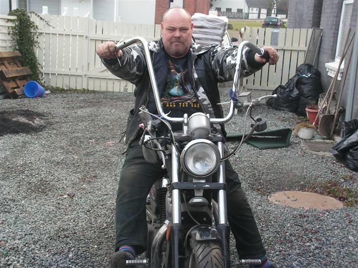 Suzuki v's 700 intruder - den er bare så feed at sidde på nu  billede 13