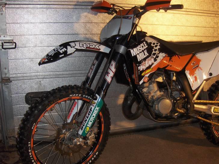 KTM sx 125 Muscle Milk billede 9