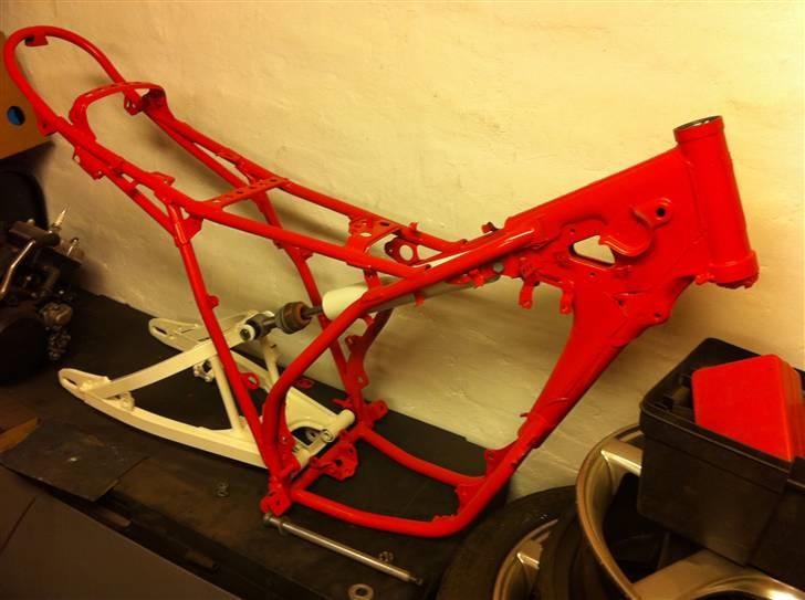 Yamaha DT 125 LC - Prøveopstilling efter lak og farve billede 2