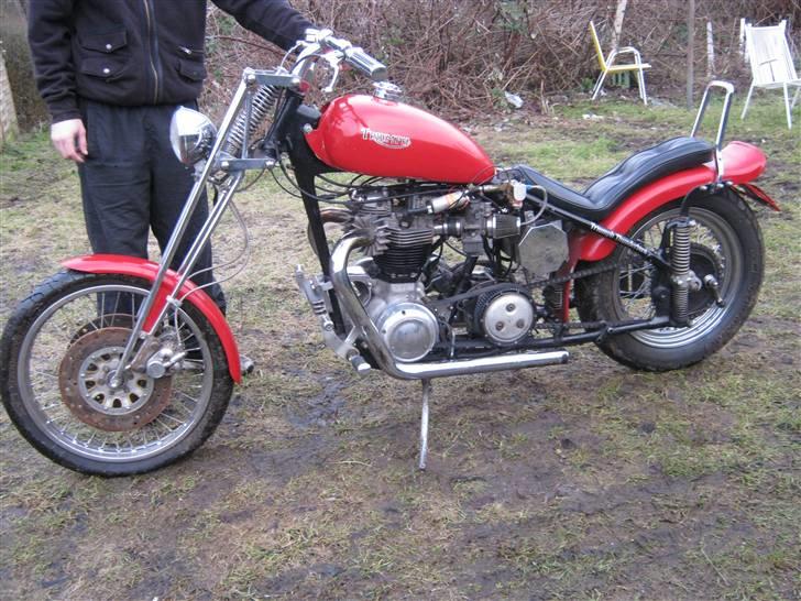 Triumph thunderbird racing billede 3