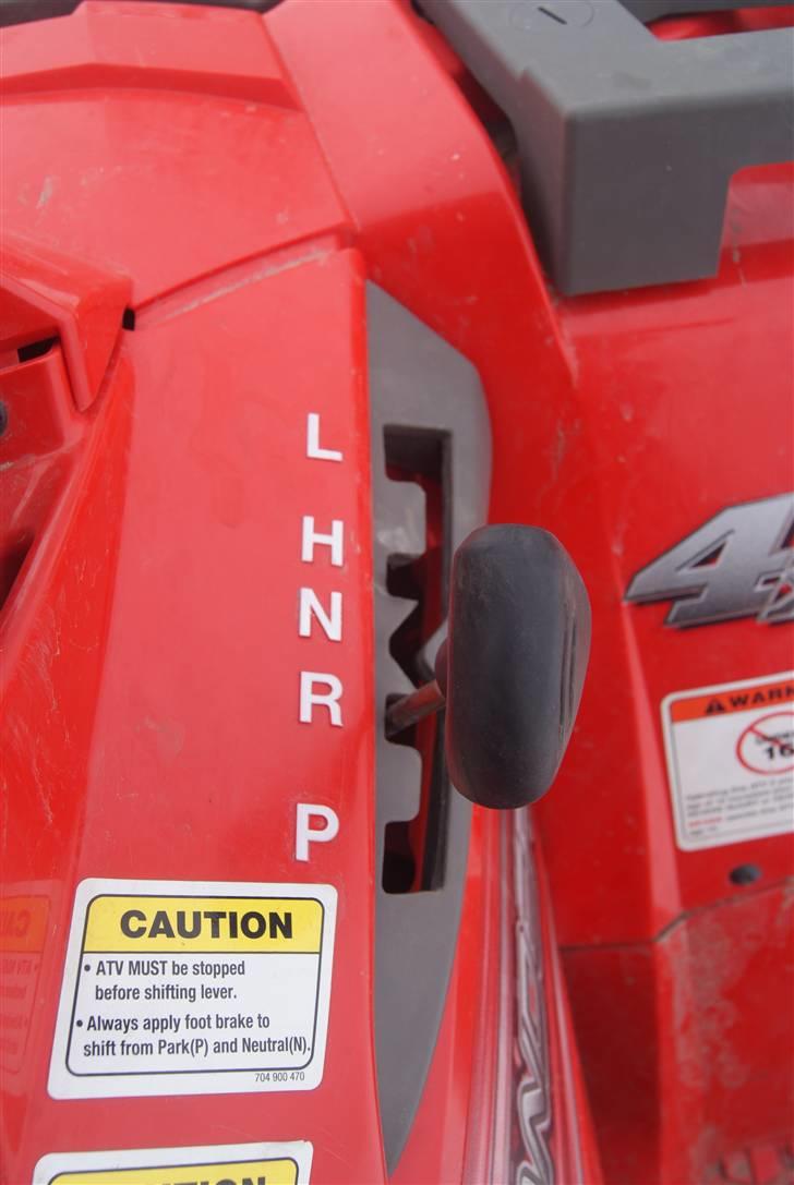 Yamaha Outlander 400 HO 4x4 billede 8