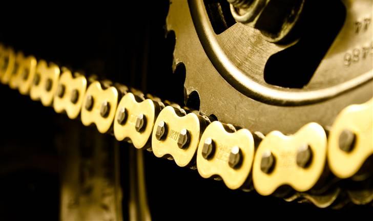 Honda CBR 1100 XX Blackbird - totalskadet - Nyt DID 530ZVM gold kædekit monteret vinteren 10/11 billede 13