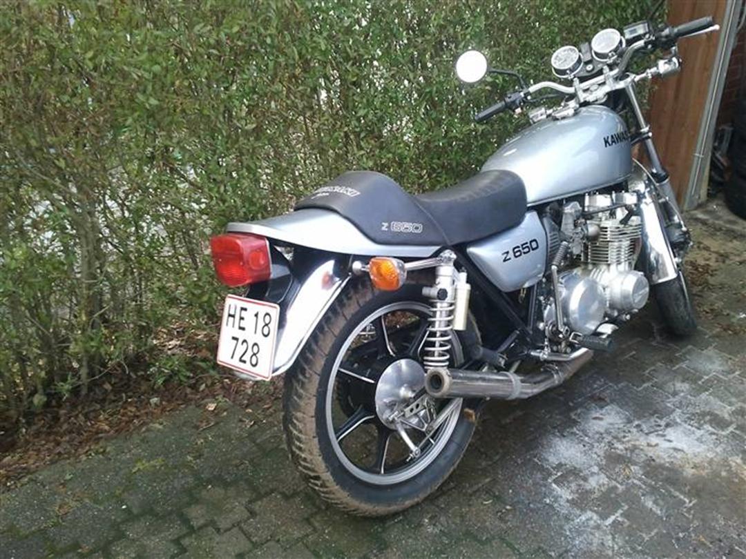Kawasaki z - 1978 - En rigtig klassiker.