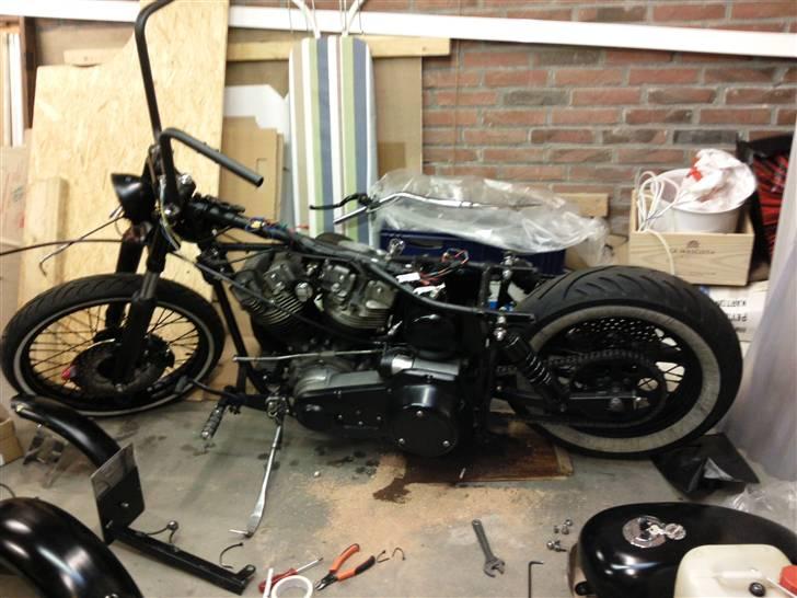 Harley Davidson FX 1200 Super Glide (solgt) - Strippet for dele. billede 12