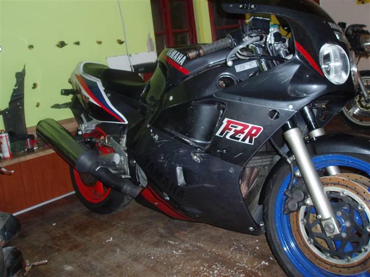Yamaha FZR1000 SOLGT - Samlet "kåben passer fint" masser af træk i den "gamle" billede 14