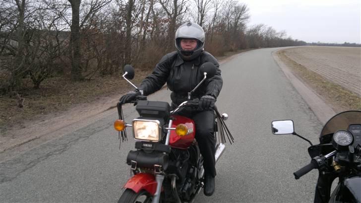 Yamaha XS 400 - 14 marts 2011... første gang på vejene i år billede 7