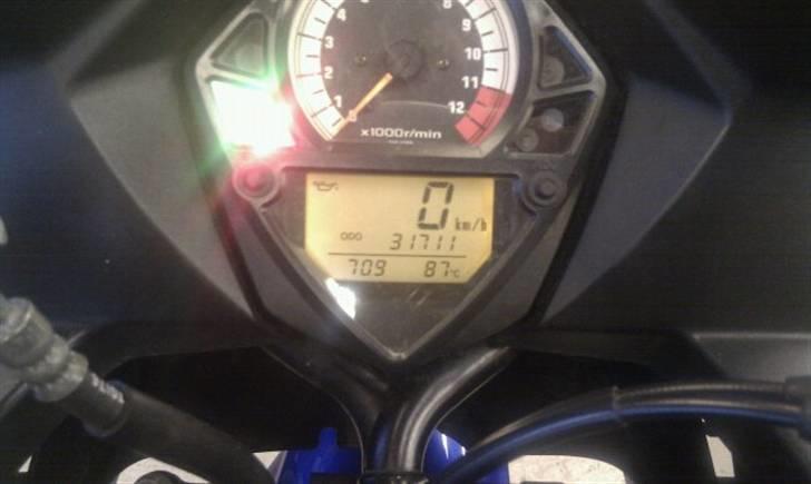 Suzuki SV - odo, da den bliver opstaldet for vinteren nov 2010 billede 3