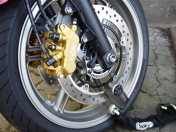Honda CBF 600 Sa ( Tidligere mc ) - ABUS skivebremselås m.alarm og tilhørende kæde billede 7